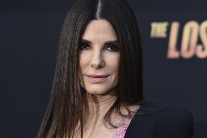 Sandra Bullock na premiére filmu The Lost City
