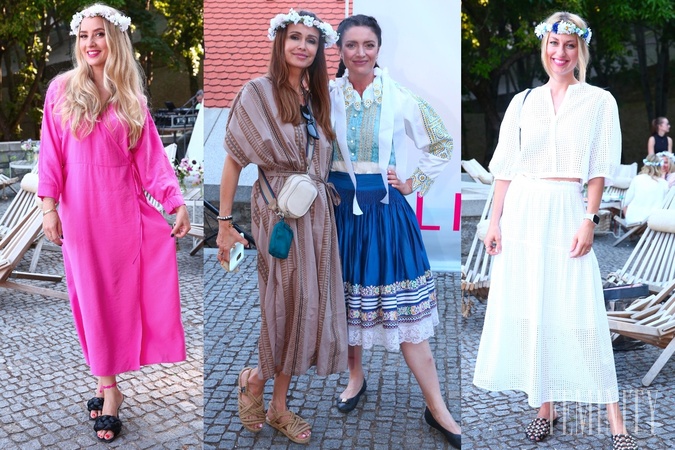 Slovenky vítali leto v štýle Midsommar: Takto im to pod holým nebom pristalo