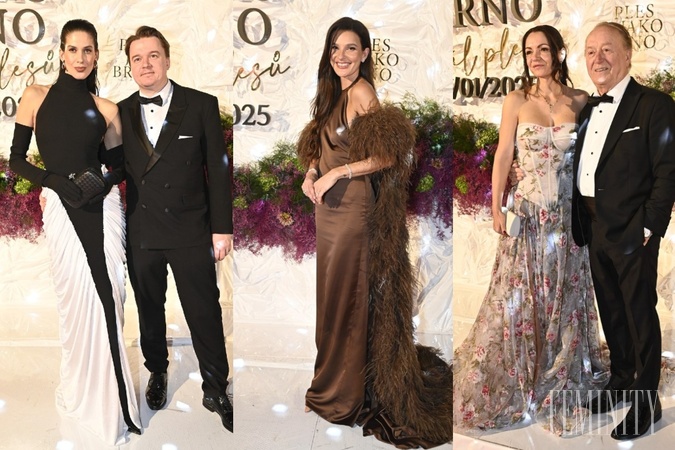 Plesová sezóna zahájená: Elegantná Aneta Vignerová, Petr Janda s krásnou manželkou Alicou a ďalší
