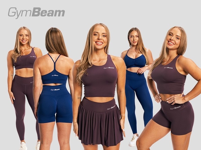 Kolekcia Sculpt značky GymBeam, kolekcia BEAT značky GymBeam.