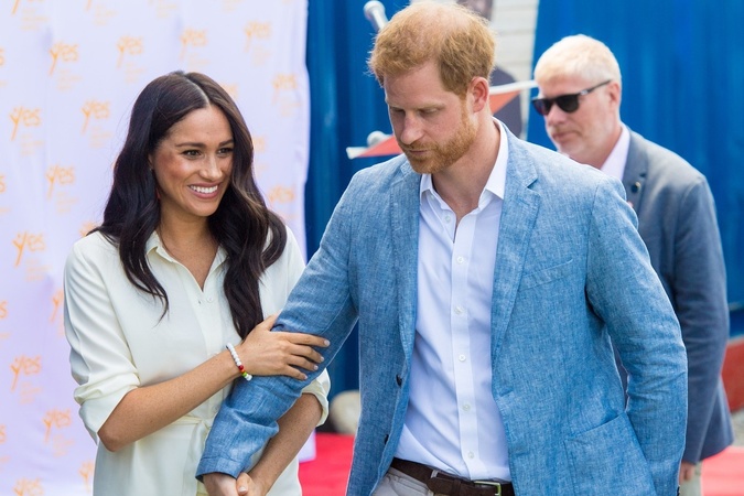 Meghan po boku svojho manžela Harryho žiari