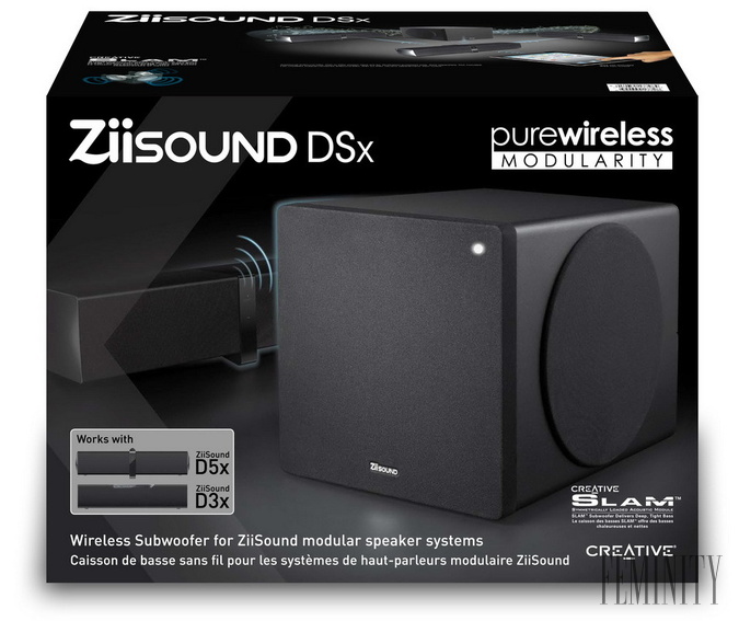 Bezdrôtový subwoofer ZiiSound DSx