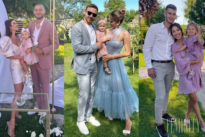 Najkrajšie šaty známych Sloveniek: Natália Glosíková s malou ako princezné, štýlová Daniela Christová a ďalšie