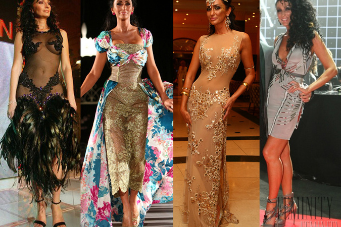 Sisa Lelkes-Sklovská v extravagantných i elegantných róbach