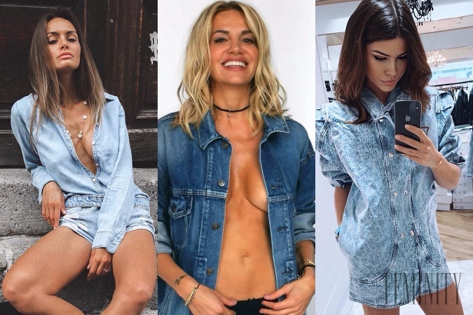 Denim dokáže byť praktický, trendový i sexy a naše známe tváre to vedia