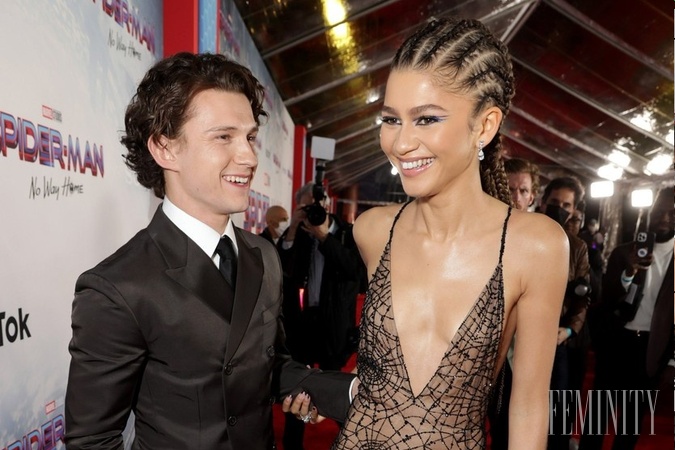 Zendaya po boku mladého herca žiari