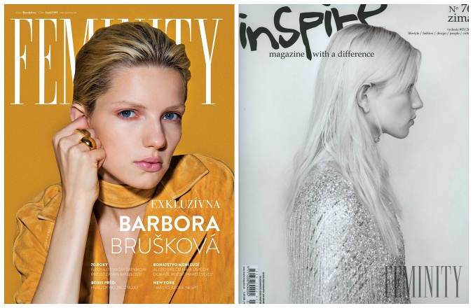 Barbora Brušková bola tiež na titulke magazínu Feminity