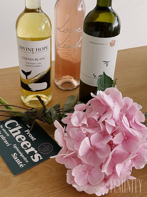 Love by Léoube, Chateau Léoube (2019), Divine Hope, Chenin blanc (2019), Chateau Rúbaň, Veltlínske zelené Love by Léoube, Chateau Léoube (2019), Divine Hope, Chenin blanc (2019), Chateau Rúbaň, Veltlínske zelené